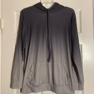Hoodie w/Fading Grey
